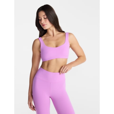 Avia Women's and Women's Plus SoftSculpt Cross Back Sports Bra, Sizes XS-4X