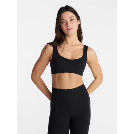 Avia Women's and Women's Plus SoftSculpt Cross Back Sports Bra, Sizes XS-4X