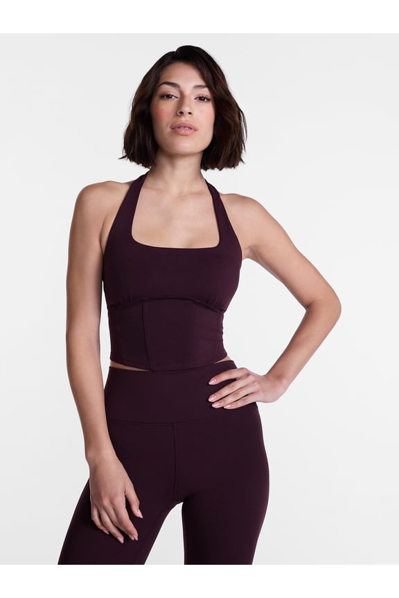 Women's SoftSculpt Corset Halter Bra, Sizes XS-XXL