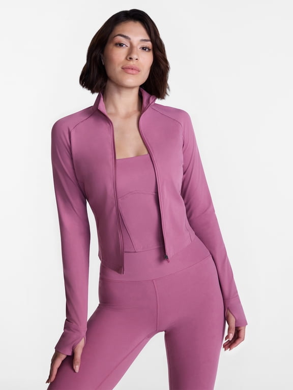 Women’s and Women's Plus SoftSculpt Crop Jacket, Sizes XS-4X