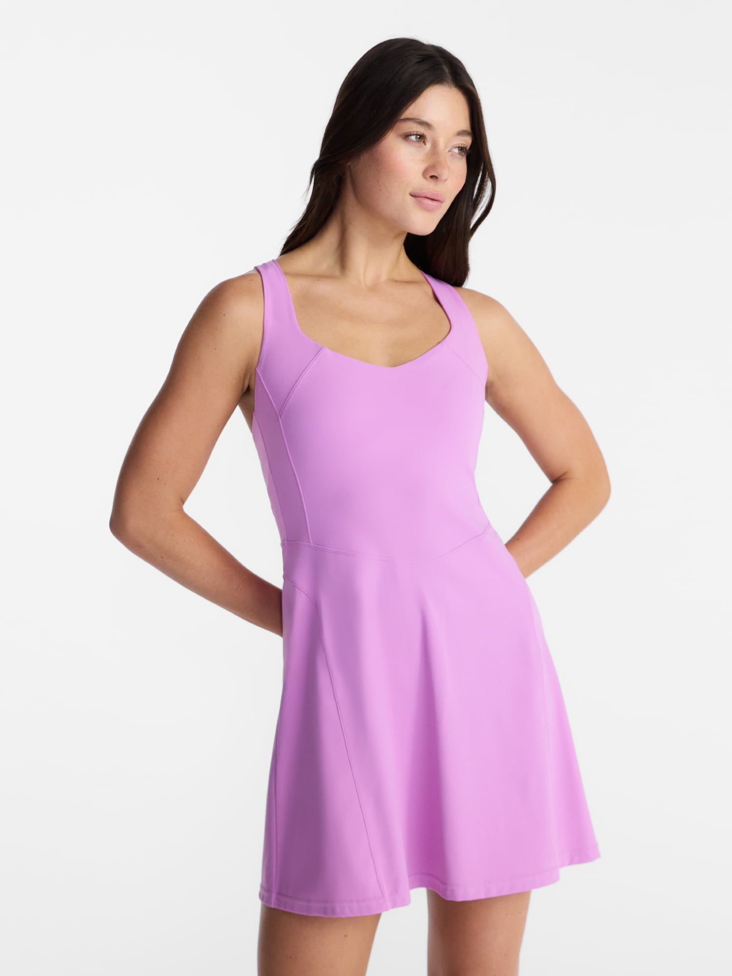 Avia Women's SoftSculpt Mini Dress, Sizes XS-XXXL
