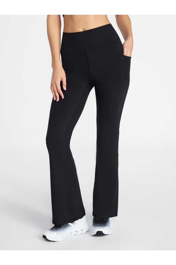 Women's and Women's Plus SoftSculpt Flare Leggings, Sizes XS-4X