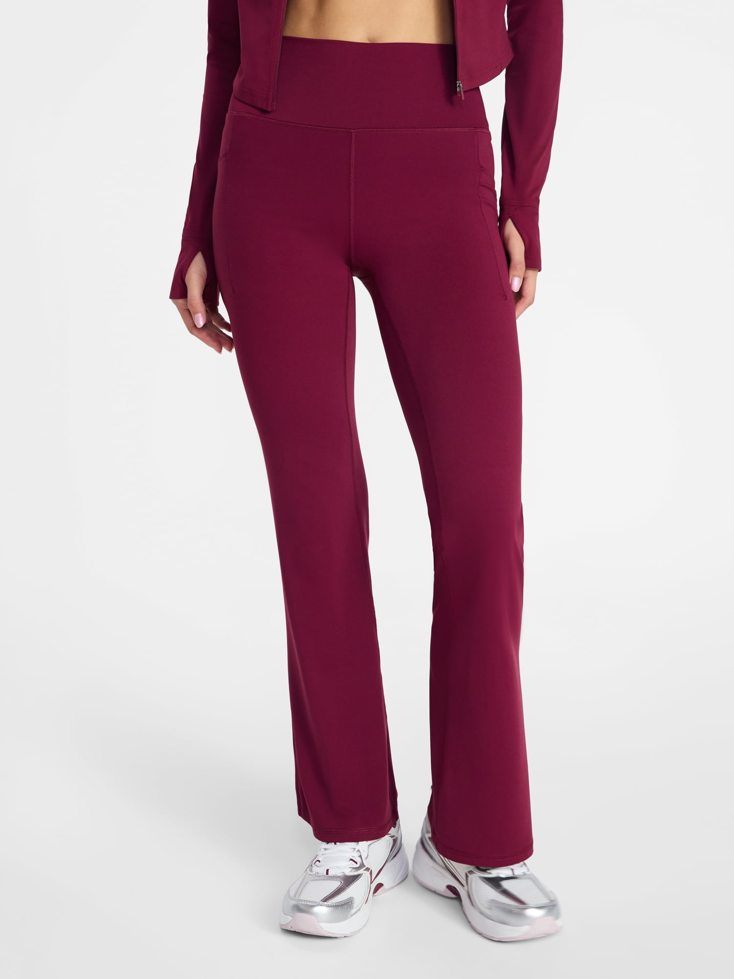 Avia Women's and Women's Plus SoftSculpt Flare Leggings, Sizes XS-4X