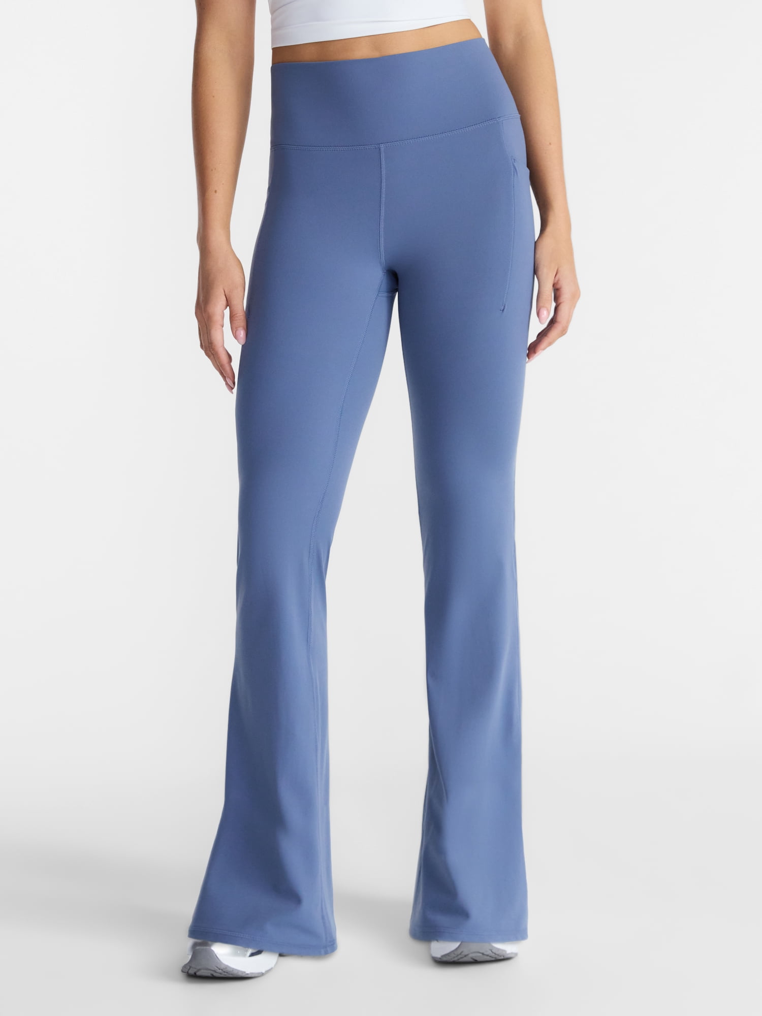 Avia Women's and Women's Plus SoftSculpt Flare Leggings, Sizes XS-4X