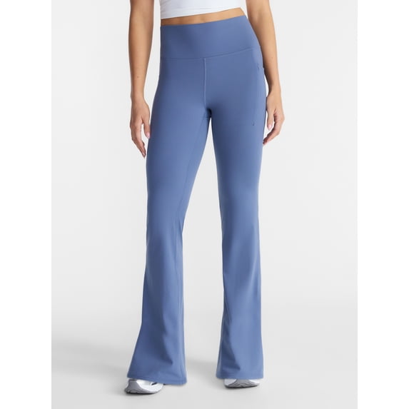 Avia Women's and Women's Plus SoftSculpt Flare Leggings, Sizes XS-4X