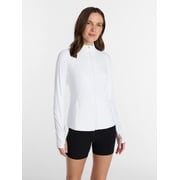 Avia Women's and Women's Plus SoftSculpt Zip Up Active Jacket, Sizes XS-4X