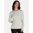 thumbnail image 1 of Avia Women's SoftSculpt Crewneck Tee with Long Sleeves, Sizes XS-XXXL, 1 of 5