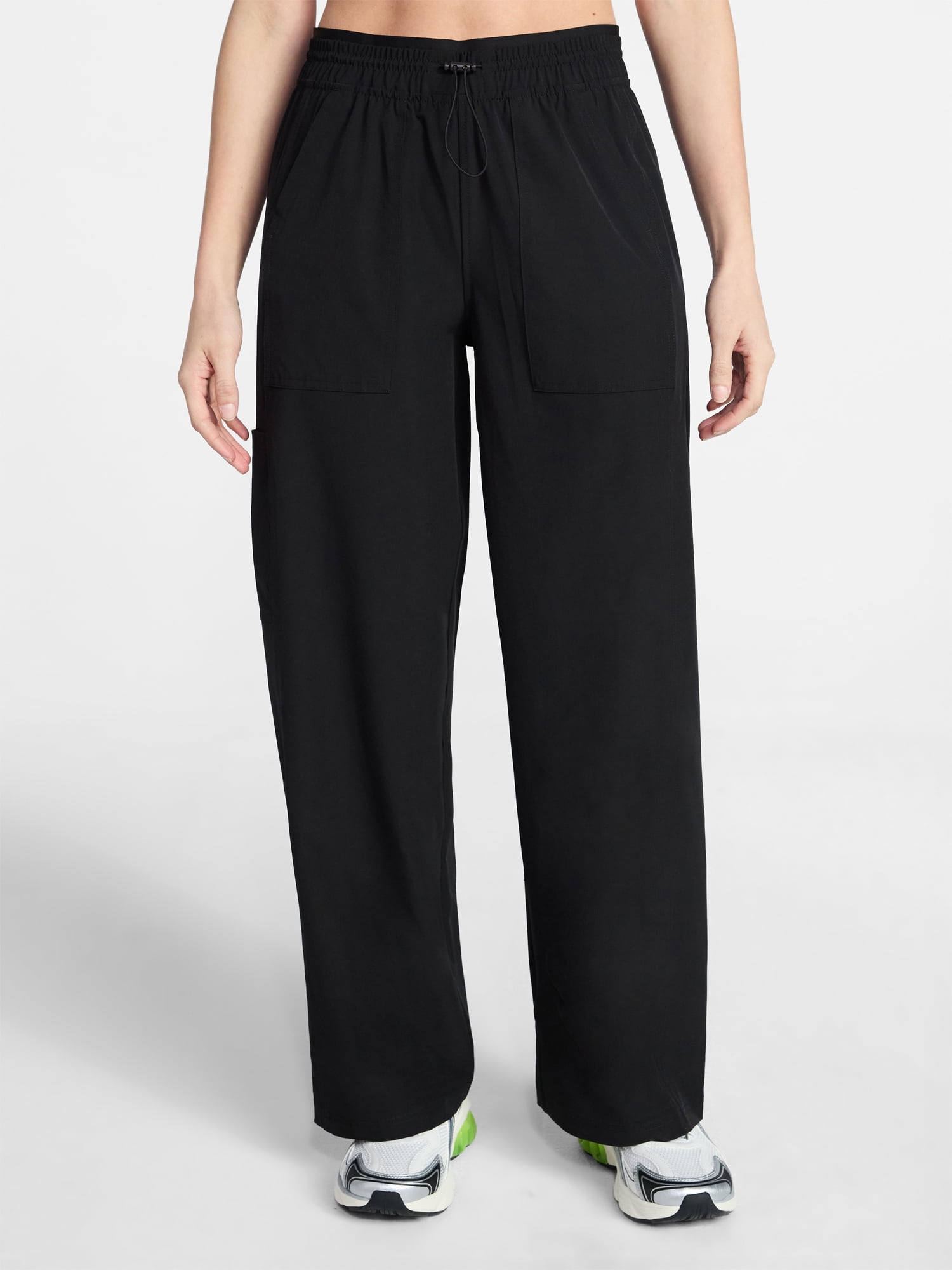 Avia Women's FeatherStretch Woven Wide Leg Pants, Sizes XS-XXXL