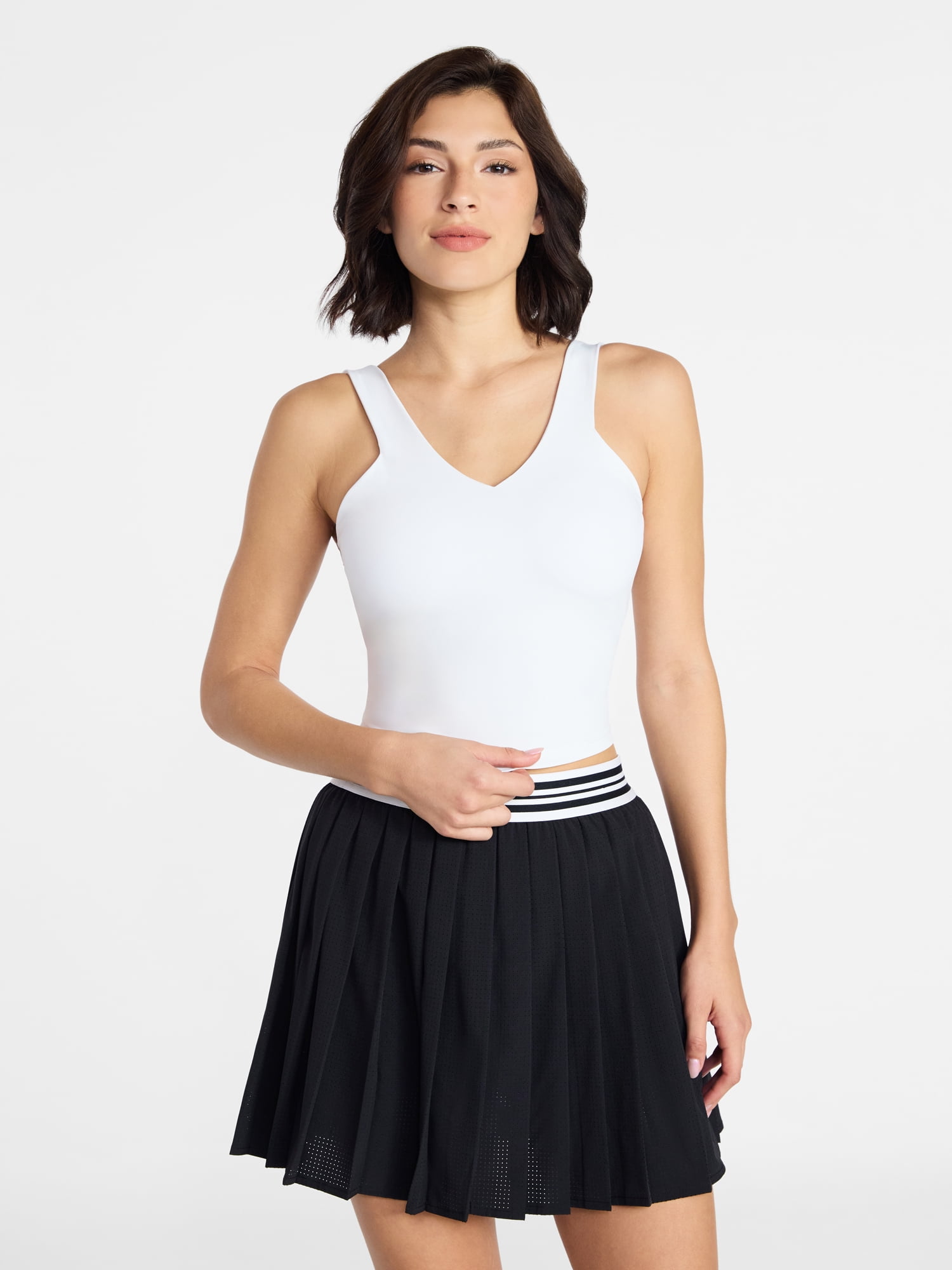 Avia Women's Tennis Bra Tank Top, Sizes XS-XXXL