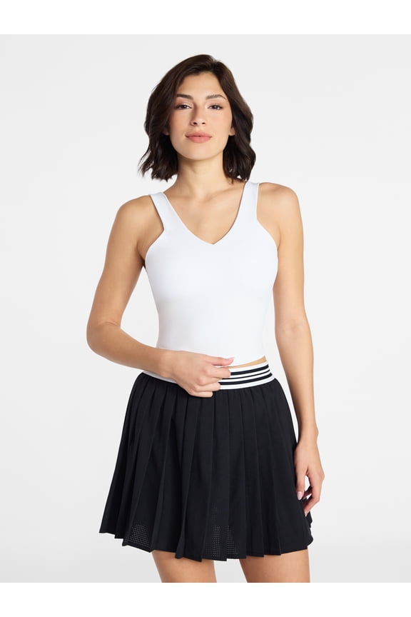 Women's Tennis Bra Tank Top, Sizes XS-XXXL