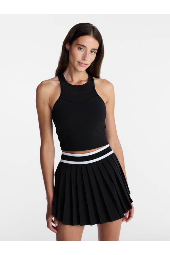 Women's Tennis Mesh Bra Tank Top, Sizes XS-XXXL