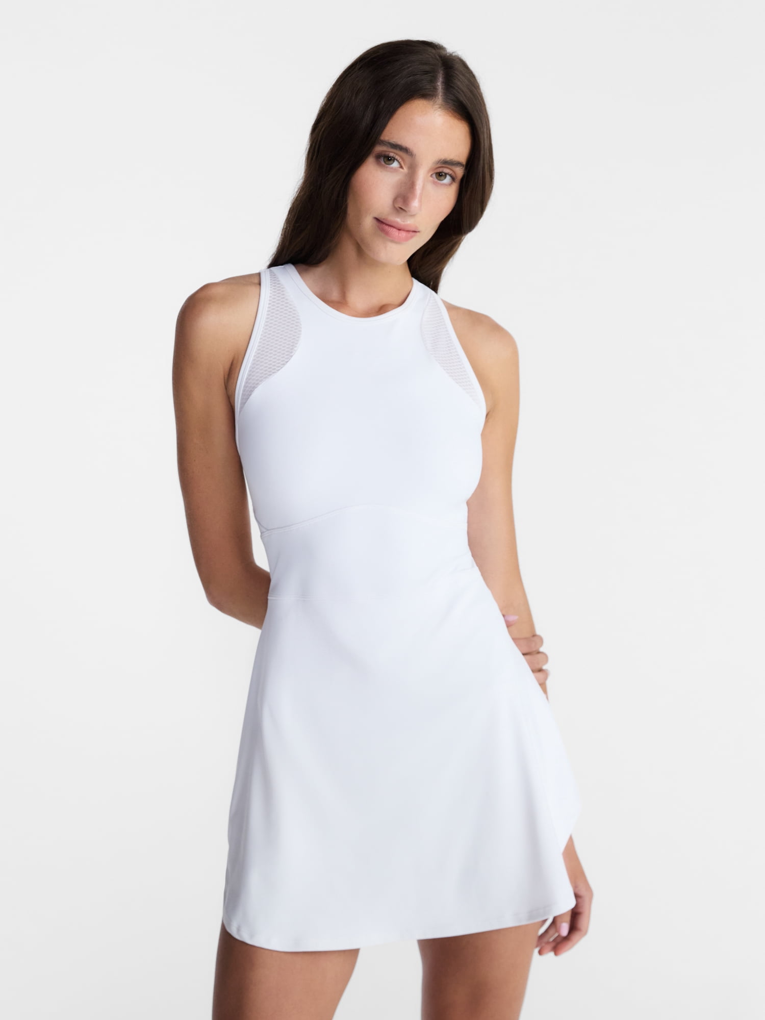 Avia Women’s and Women's Plus Tennis Mesh Dress, Sizes XS-4X