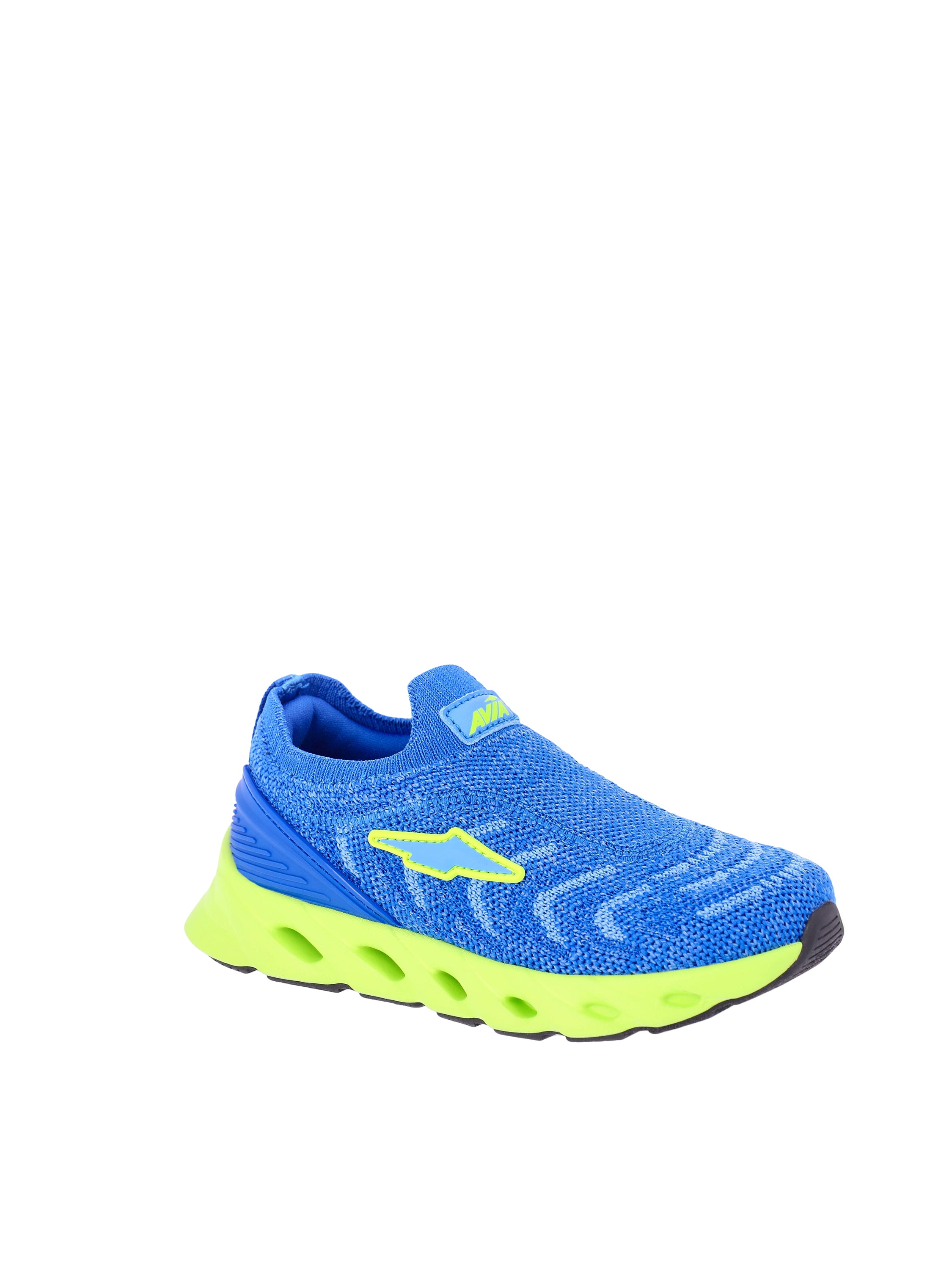 Avia Honeycomb Toddler, Little, and Big Kid Slip On Knit Sneakers
