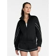 thumbnail image 1 of Avia Women's Midweight Track Jacket, Sizes XS-XXXL, 1 of 6