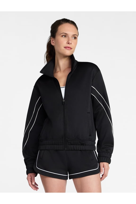 Women's Midweight Track Jacket, Sizes XS-XXXL
