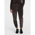 thumbnail image 1 of Avia Women's Ribbed Velour Jogger Pants, Sizes XS-XXXL, 1 of 4