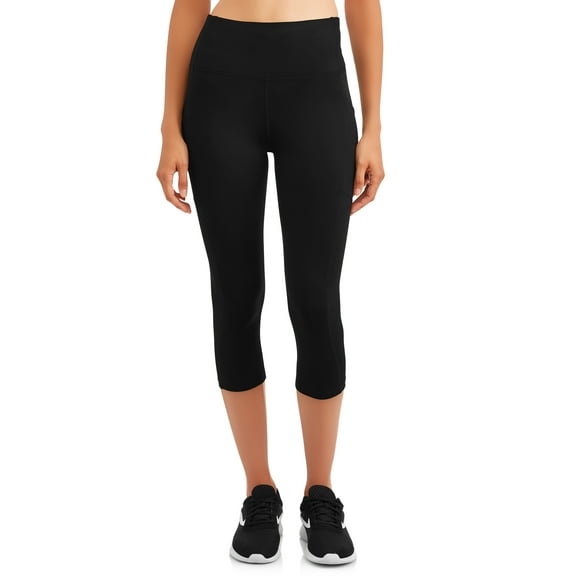 AVIA Women's Activewear Performance 19" Capri's with Side Pockets