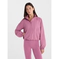 thumbnail image 1 of Avia Women's Half Zip Run Jacket with Long Sleeves, Sizes XS-XXXL, 1 of 6
