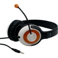 thumbnail image 1 of AVID AE-55 Headset with Rotating Microphone, 3.5mm, Orange, 1 of 7
