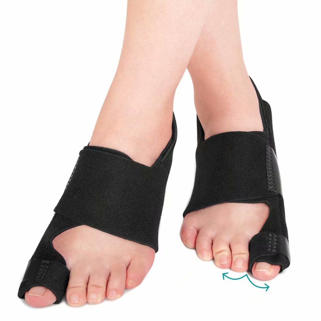 Toe Bunion Splint Straightener Pads, Elastic Big Toe Hallux Valgus