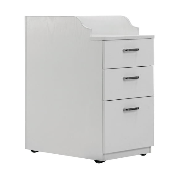 AVIGNON Pedicure Trolley Pedi Rolling Cart Large Size 3 Drawers Nail Salon Spa Storage Pedicart, Large, White