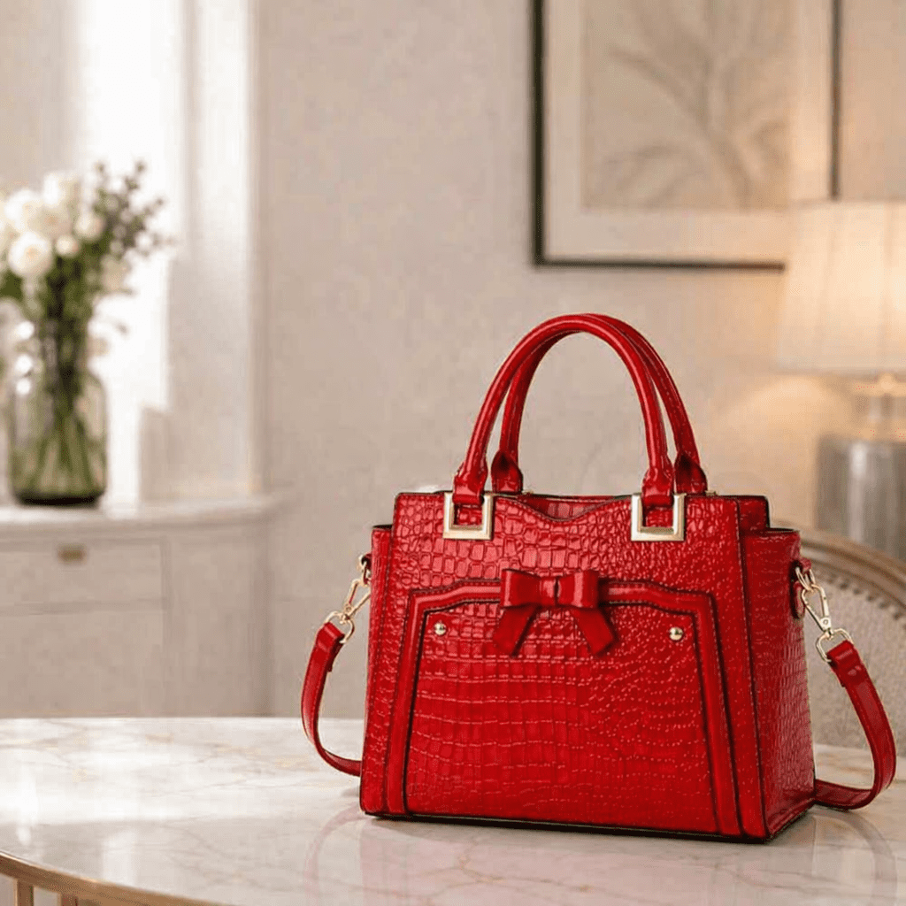 小物 Michelle Free Assembly Women's Mixed Media Satchel, Army Green - Walmart.com