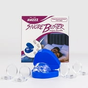 AVMZZZ Custom Molded Mouthpeice, Comfortable Mouthguard With Four Noseclips - One Size Fits All - BPA Free - Better Sleep
