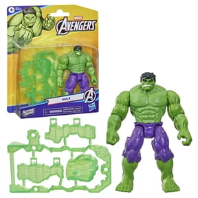 Marvel Avengers ActionVerse Hulk Action Figure & Accessories, 4.5-Inch (11.4 CM) Super Hero Toys & Figures for Kids, Ages 4+