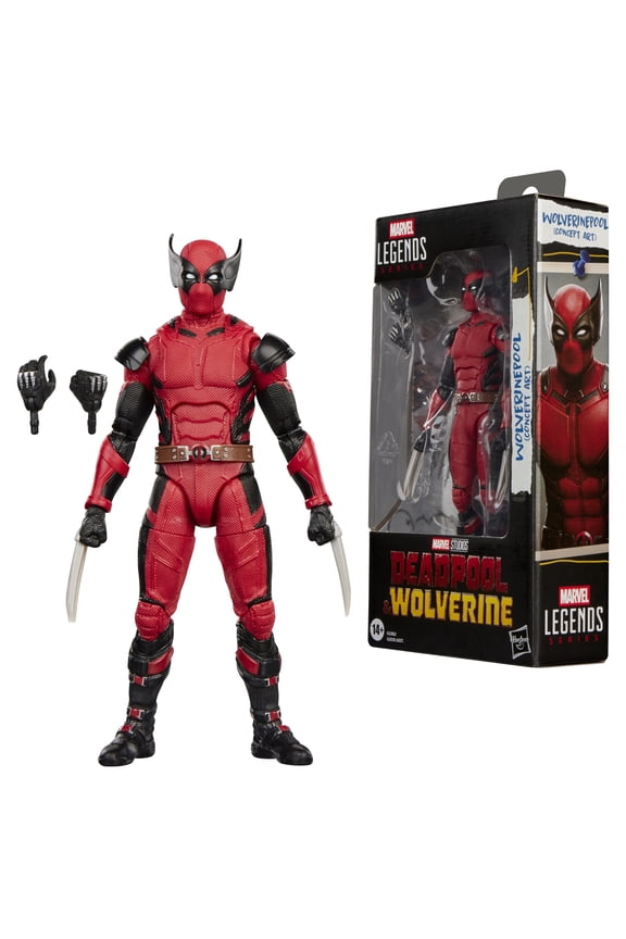 Legends Series Wolverinepool (Concept Art), Marvel Studios' Deadpool & Wolverine 6" X-Men Action Figure