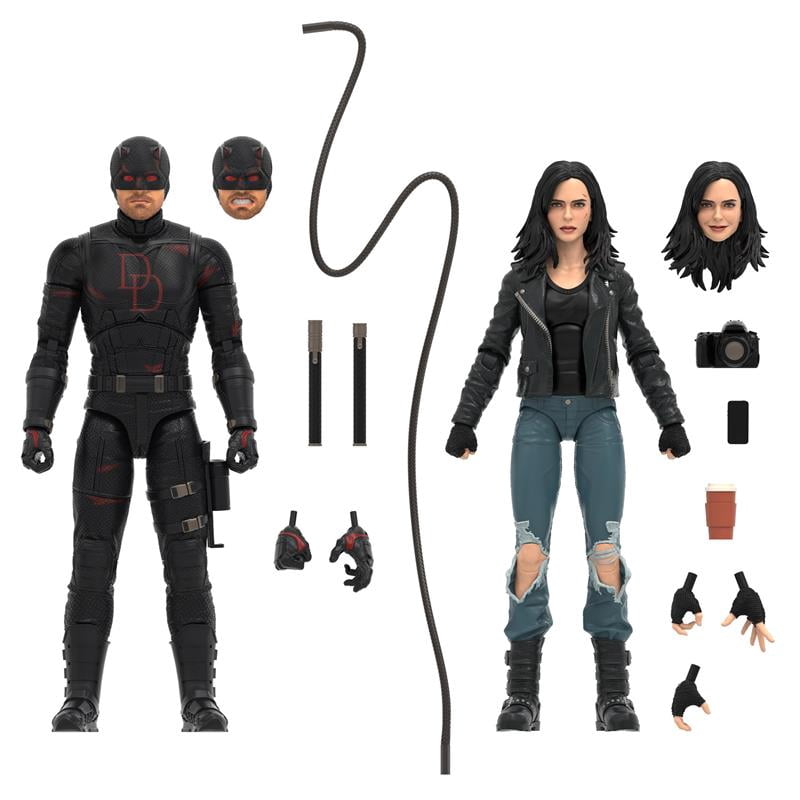 Marvel Legends Series Daredevil: Born Again Daredevil & Jessica Jones, 6-Inch Action Figure 2-Pack
