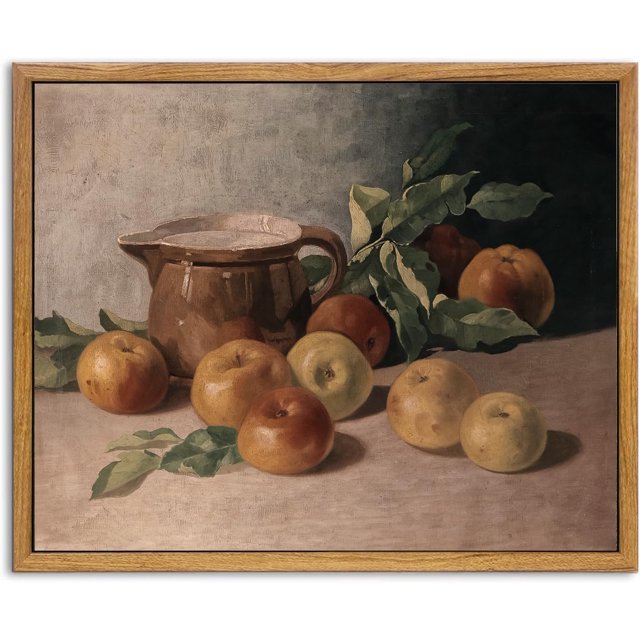 AVOI Framed Wall Art Kitchen Decor, Vintage Kitchen Wall Art Prints