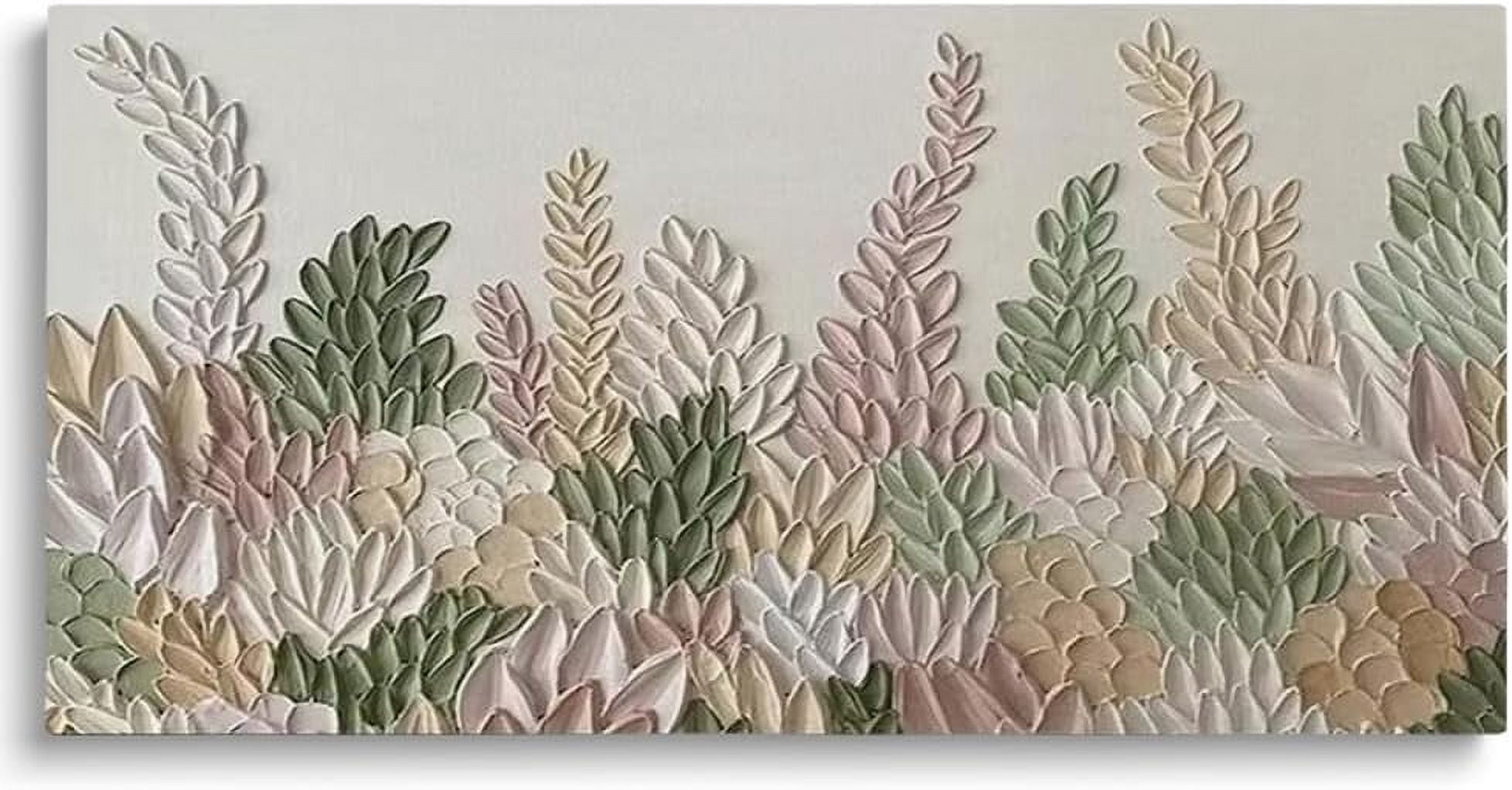 Curated visual reference: Avoi Hand Painted Abstract Flowers Landscape Oil Painting On Canvas Photo Inspiration
