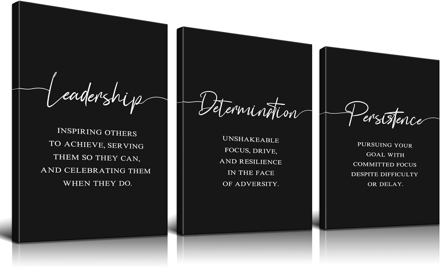 AVOI Inspirational Wall Art - Motivational Quotes for Office Decor ...