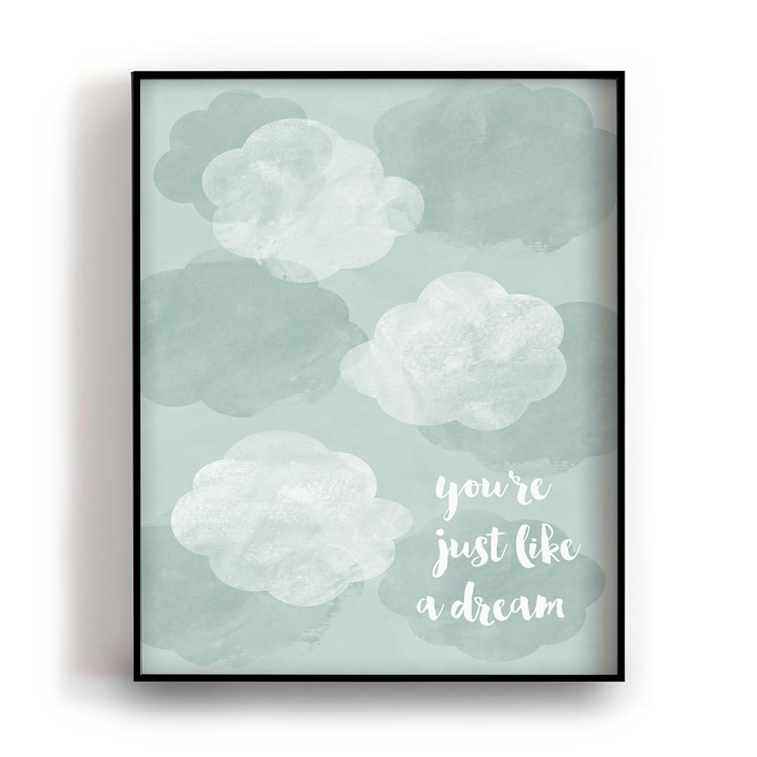 AVOI Just Like Heaven song lyric wall art prints music band poster room ...