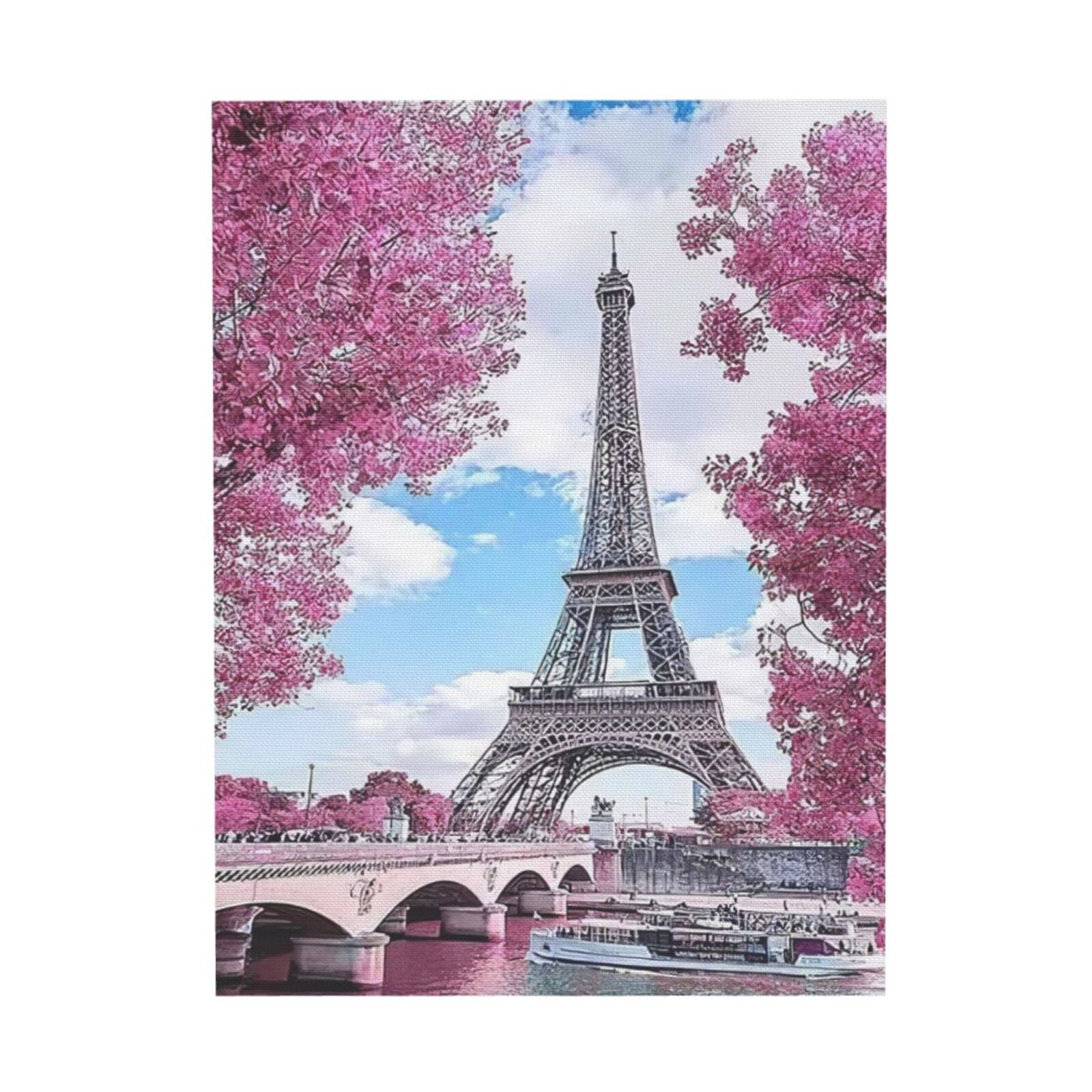 AEFER Paris Eiffel Tower Wall Art Paris Pictures Wall Decor Paris ...