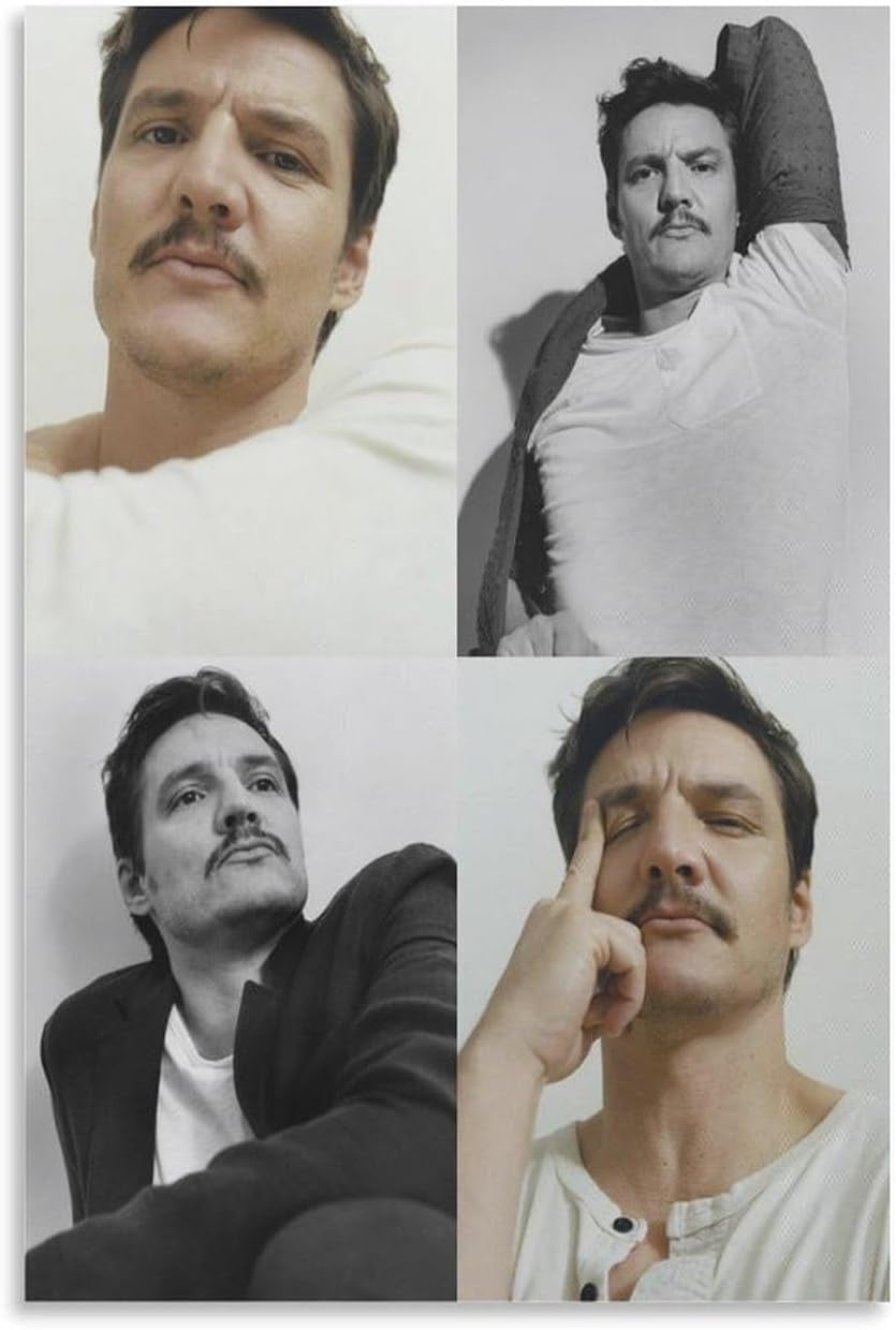 AVOI Pedro Pascal Poster Actor (25) Canvas Painting Poster Wall Art ...