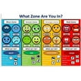 thumbnail image 1 of AVOI Zones of Regulation Poster, Feelings Posters, Feelings Chart For Kids, Emotions Poster, Autism Sensory Products 01 Canvas Poster Bedroom Decor Unframe: 20x24inch(50x60cm), 1 of 5