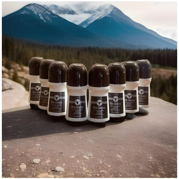 AVON DEODORANT WILD COUNTRY 8 Roll 2.6 FL OZ EACH NEW ORIGINAL ROLL-ON