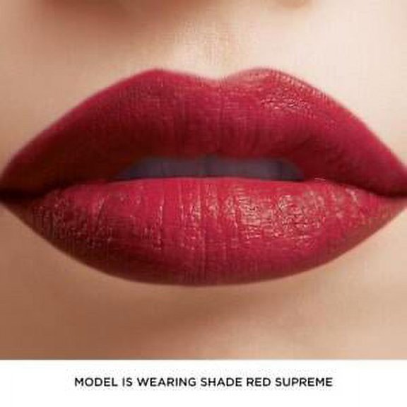 AVON TRUE COLOR PERFECTLY MATTE LIPSTICK RED SUPREME NEW SEALED
