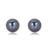 AVORA JEWELRY AVORA 10K Yellow Gold Freshwater Cultured Pearl Stud Earrings