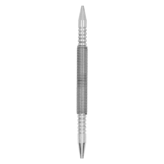 AVPAVP 1/32-Inch to 1/16-Inch Double Head Spring Punch Set 3500 PSI Impact Carbon Steel Spring Loaded Center Punching Tool for Wood Metal Glass Hinge Pin Removal