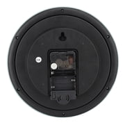 AVPAVP 10-Inch Round Cuckoo Wall Clock, Silent Non-Ticking Movement, On-Time Bird Calls, Christmas Music, Green Indoor Decorative Clock for Living Room, Bedroom, Kitchen or Office