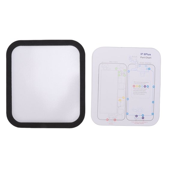 AVPAVP 35 in 1 Magnetic Screw Memory Mat for Cell Phone Repair with 35 Phone Model Guide Diagrams, Assembly Assistant Tool Pad for Disassembly and Screen Replacement