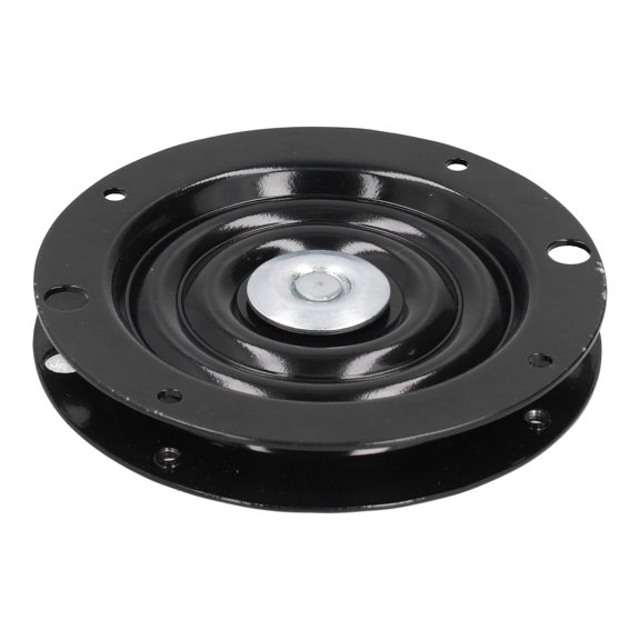 AVPAVP 6-Inch Swivel Ball Bearing Plate Replacement, Full Bead Seat Turntable Base for Furniture, Bar Stools, and Gaming Chairs, Heavy Duty Q235 Iron, 360-Degree Rotation, 1 Count