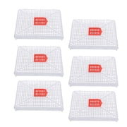 AVPAVP 6pcs Plastic Square Buckle Queen Bee Cage Beekeeping Cages for Artificial Swarming and Introduction of Queens