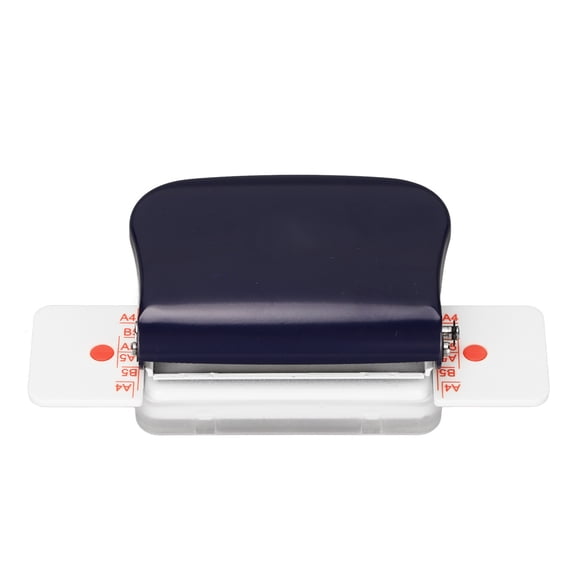 AVPAVP Manual Binding Machines Multipurpose 6 Holes Cinch Book Binding Machine for Home Office Blue