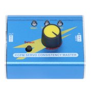 AVPAVP Motor Servo Tester 3 Modes CCPM Consistency Master Speed Controller ESC Checker for RC Car Boat, Aluminum Alloy
