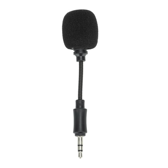 AVPAVP Phone Mini Microphone 3.5mm Plug and Play Mic for Video Recording Live Streaming and Singing Portable Audio Capture Device