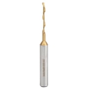 AVPAVP Single Flute Milling Cutter High Speed Steel M2 High Hardness for Smooth Cutting 3x8x25x80mm