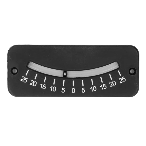 AVPAVP Tube Clinometer Horizontal Micro Angle Tester -25 to 25 Degree Level Slope Indicator for Woodworking RV Leveling